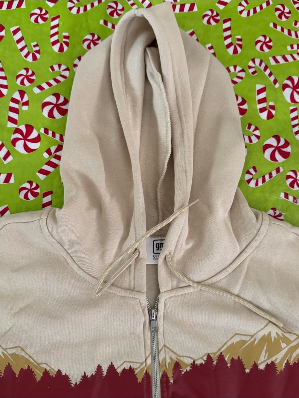 Chevy Blazer K5 Men's 5XL Full Zip Fleece Graphic Hoodie Chevrolet GM Gravel NWT - Picture 10 of 16